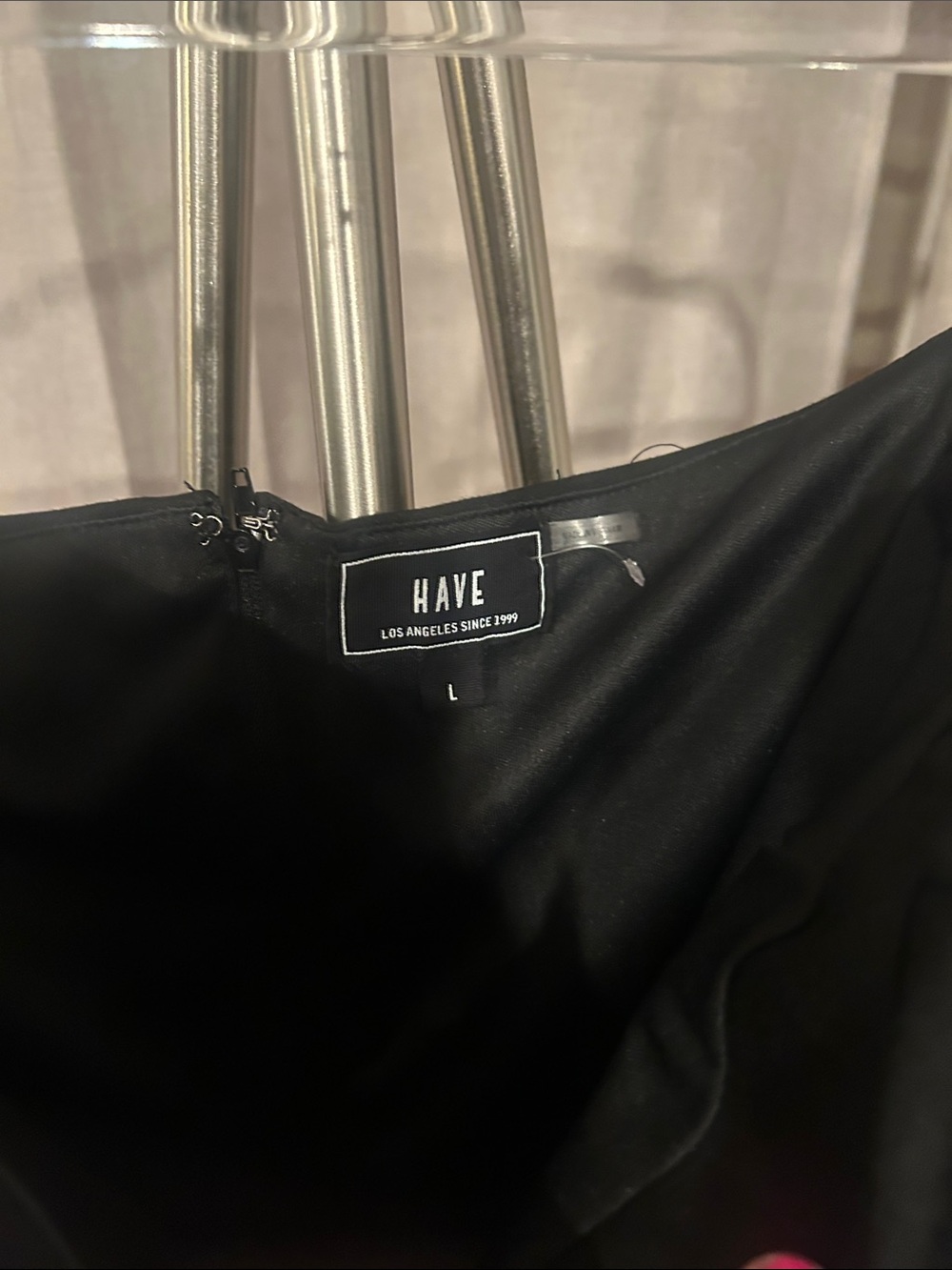 NWT Have Black Strapless Wide-Leg Jumpsuit - Picture 3 of 9